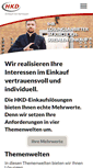Mobile Screenshot of hkd.de